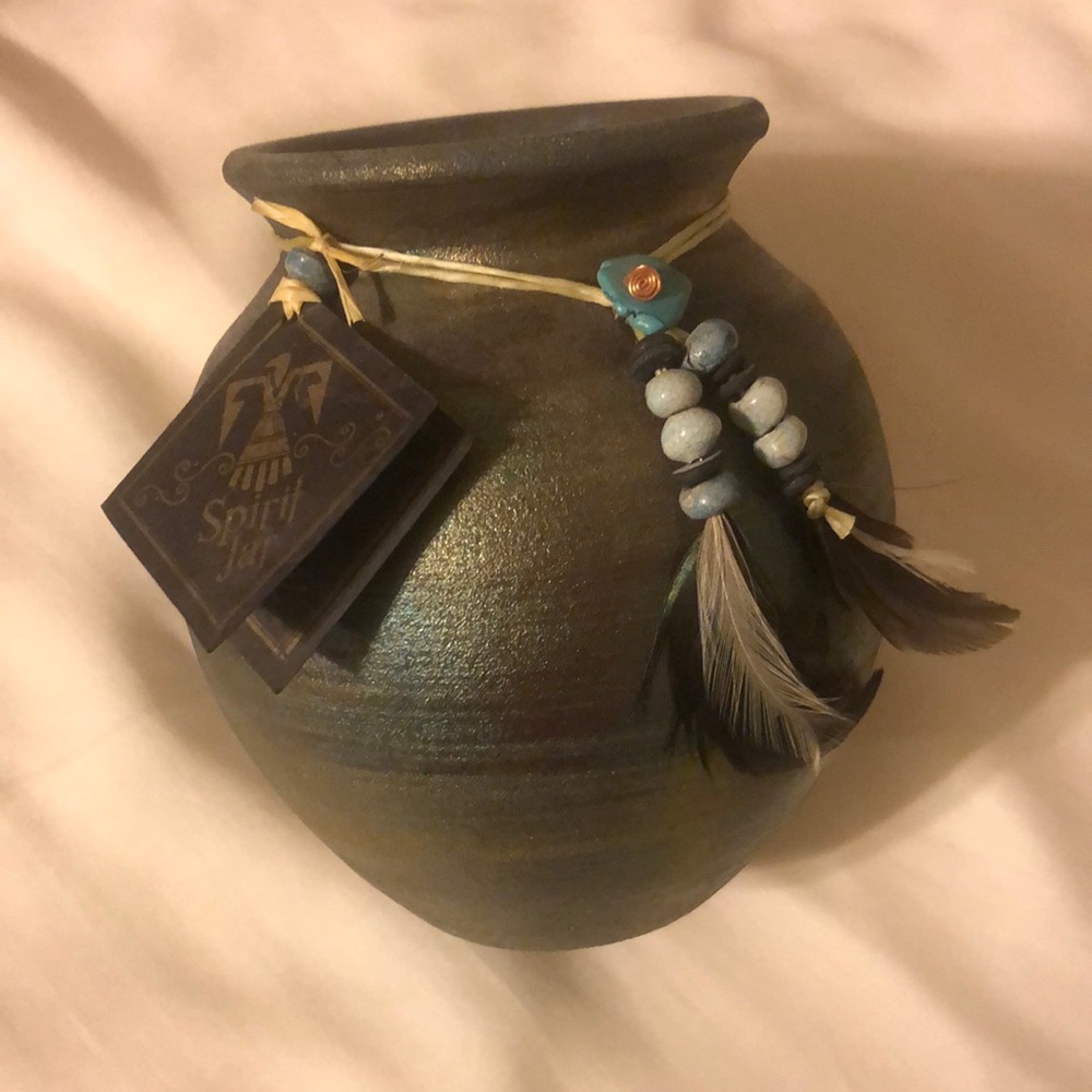 RAKU Potteryworks | Native American Spirit Jar